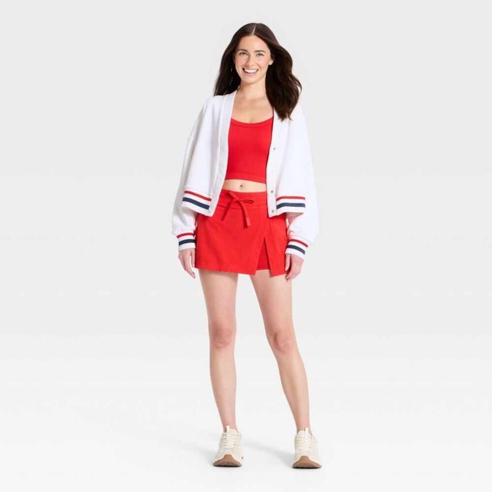 Women's Americana Cardigan White XXL - Picture 3 of 4
